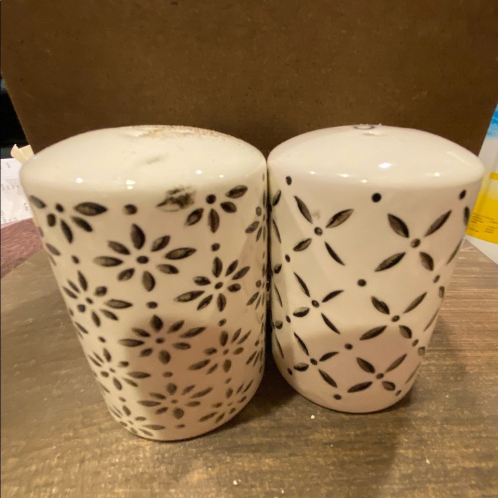 Ceramic Salt and Pepper Shakers